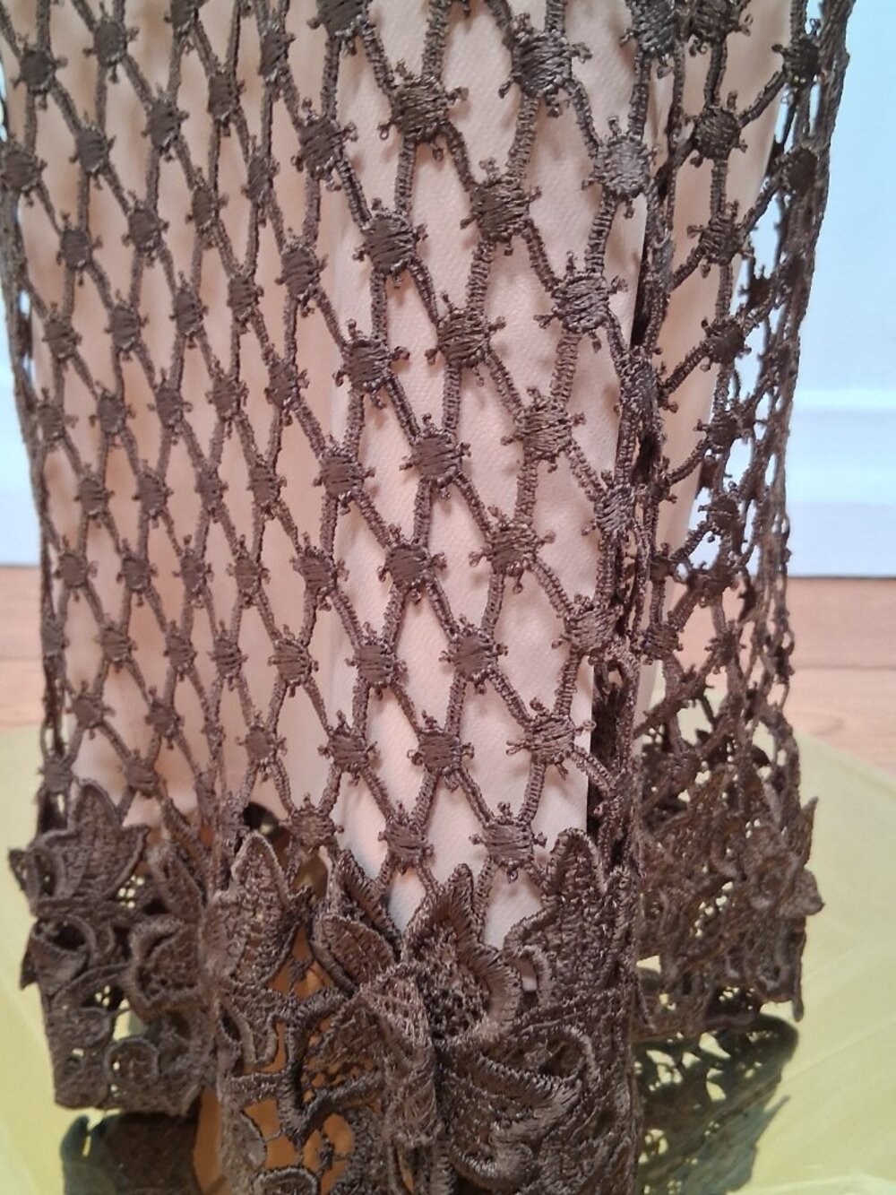 Archival Dolce & Gabbana "Golden Era" Crochet Net Maxi Skirt size IT 44 - US 8 - Picture 7 of 7